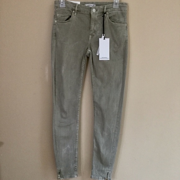 Zara summer khaki pants - Picture 4 of 6